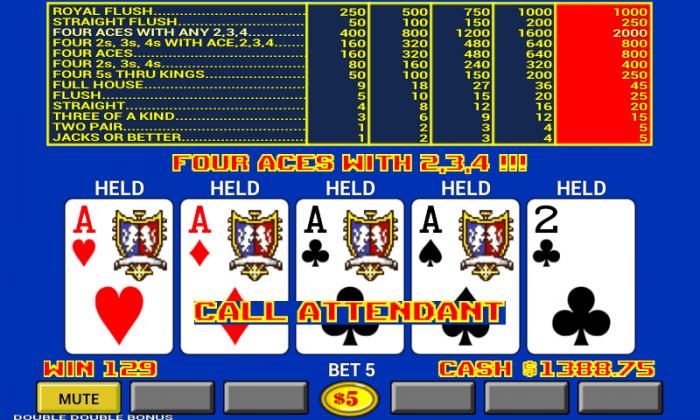 Video poker